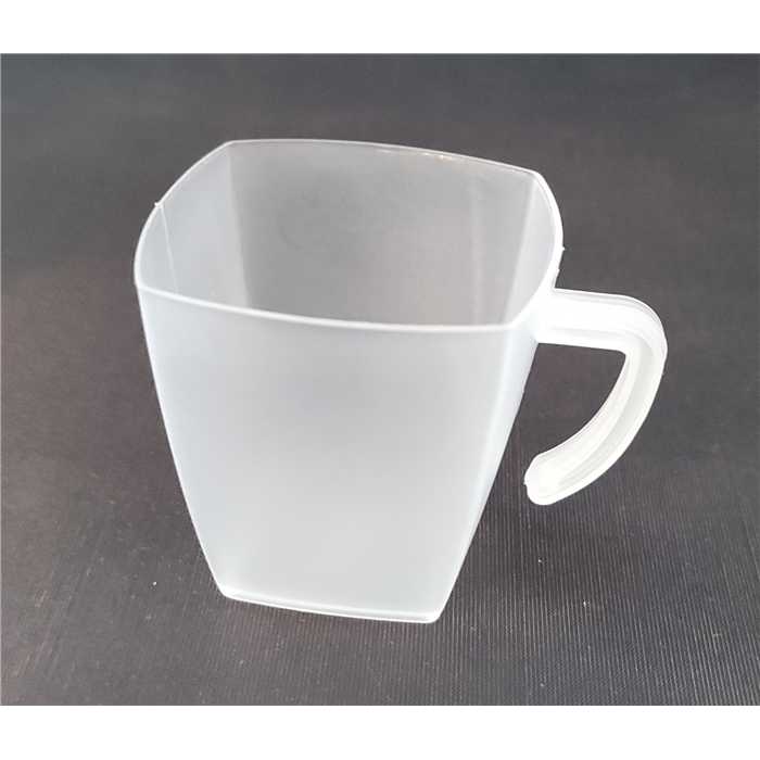 [M42-BEX] Verrine tasse café réutilisable PP 60ml 5x5cm 10x20pcs