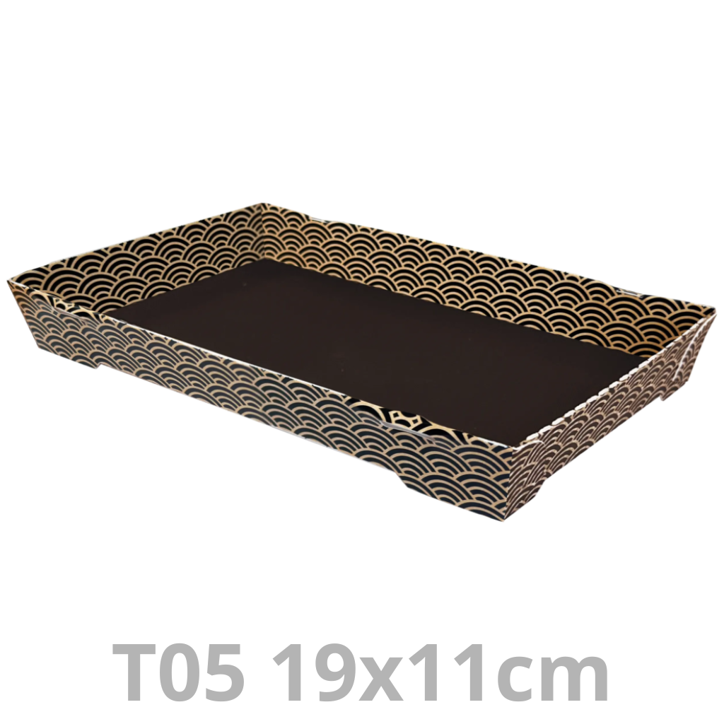 Ravier à sushis T05 Tray2Go Zen 19x11cm 400pcs