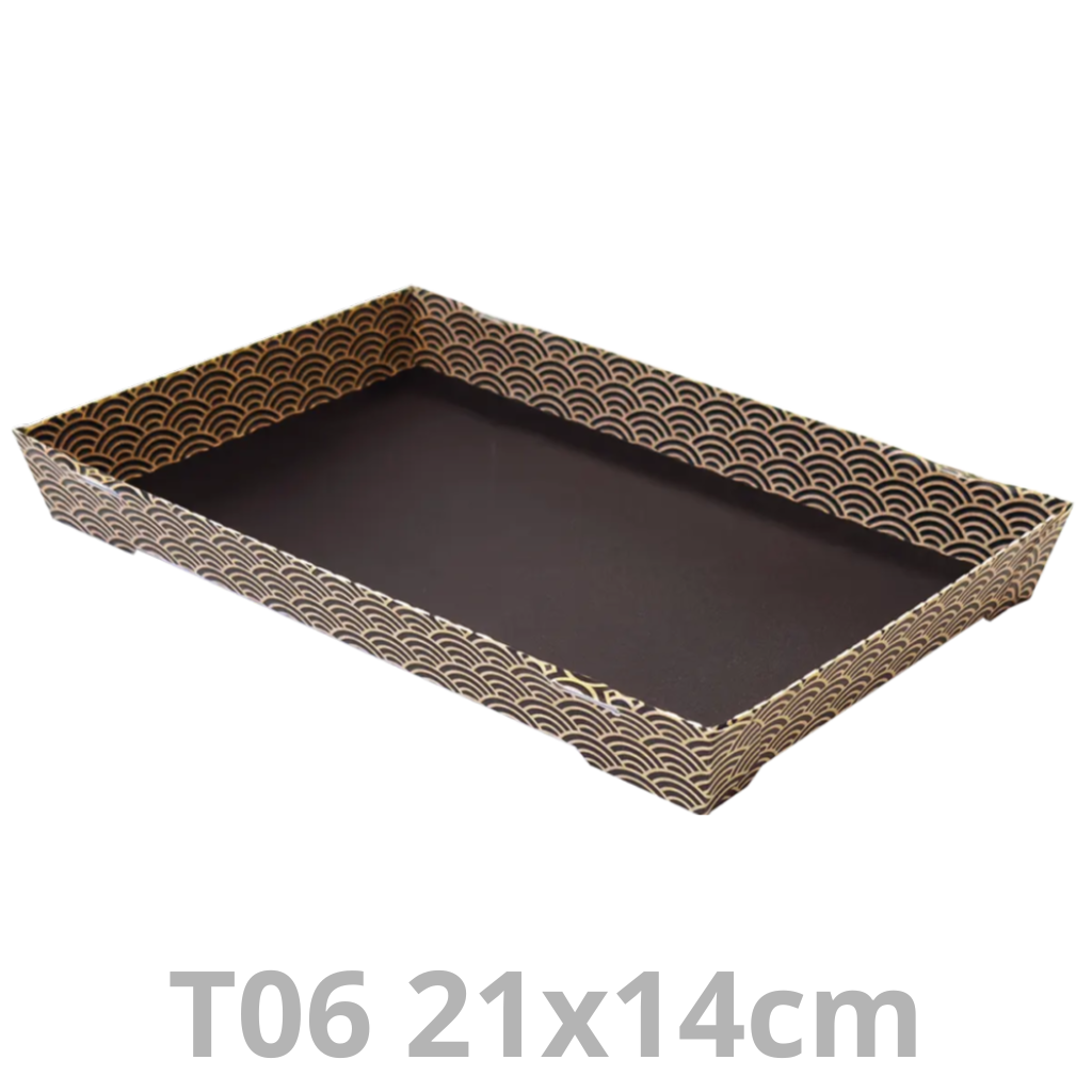 Ravier à sushis T06 Tray2Go Zen 21x14cm 400pcs