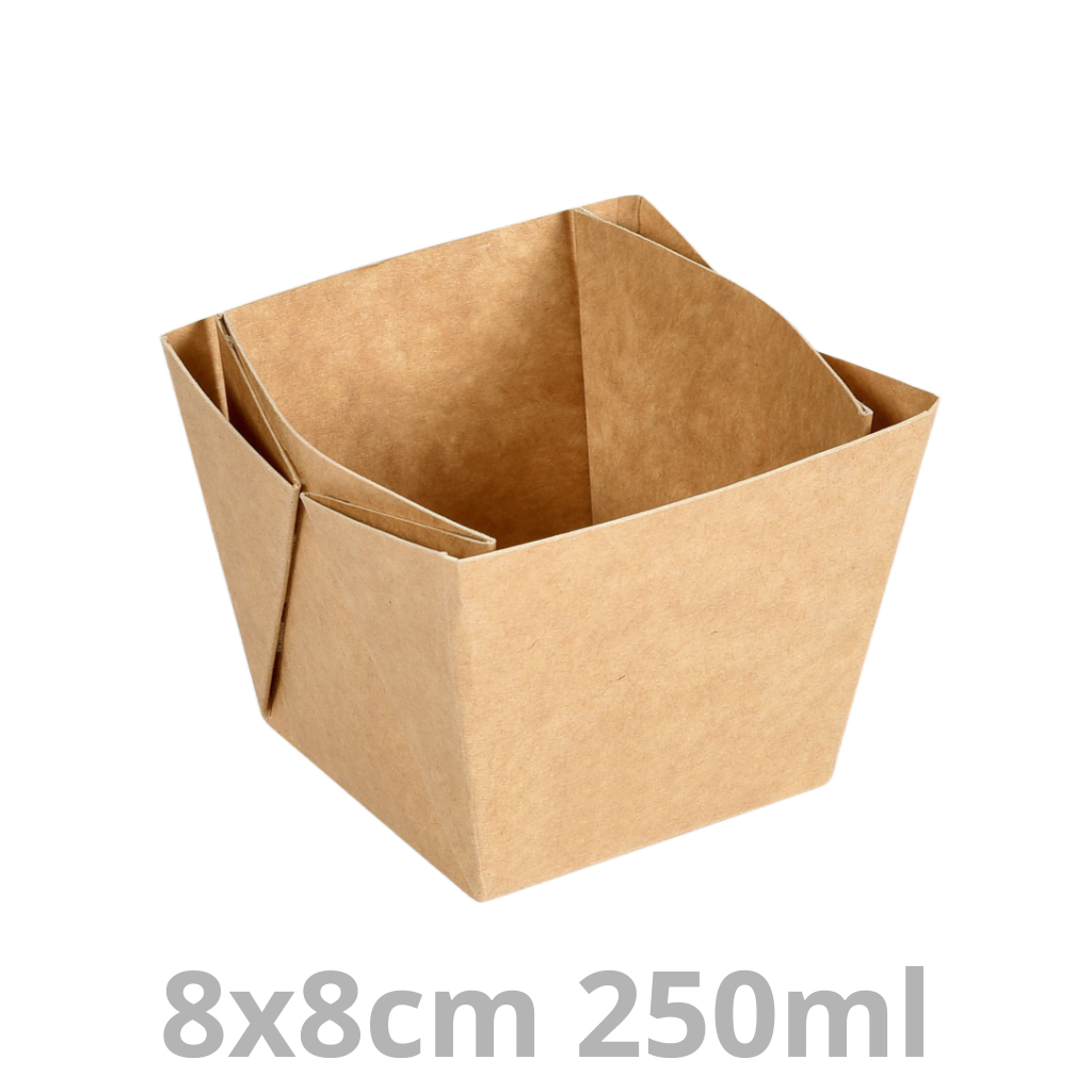 [202871-DUI] Viking Box carré 250ml 8x8cm 300pcs