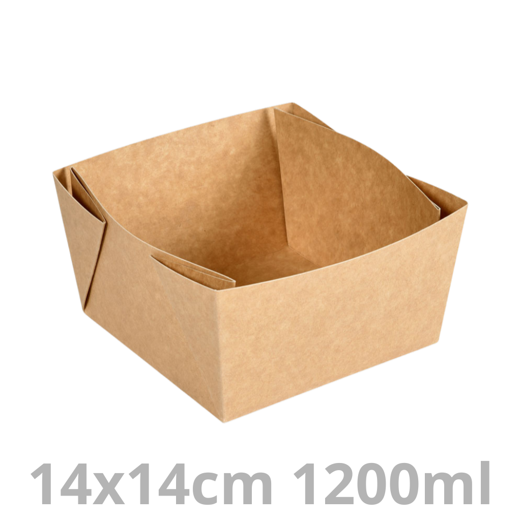[202874-DUI] Viking Box carré 1200ml 14x14cm 300pcs
