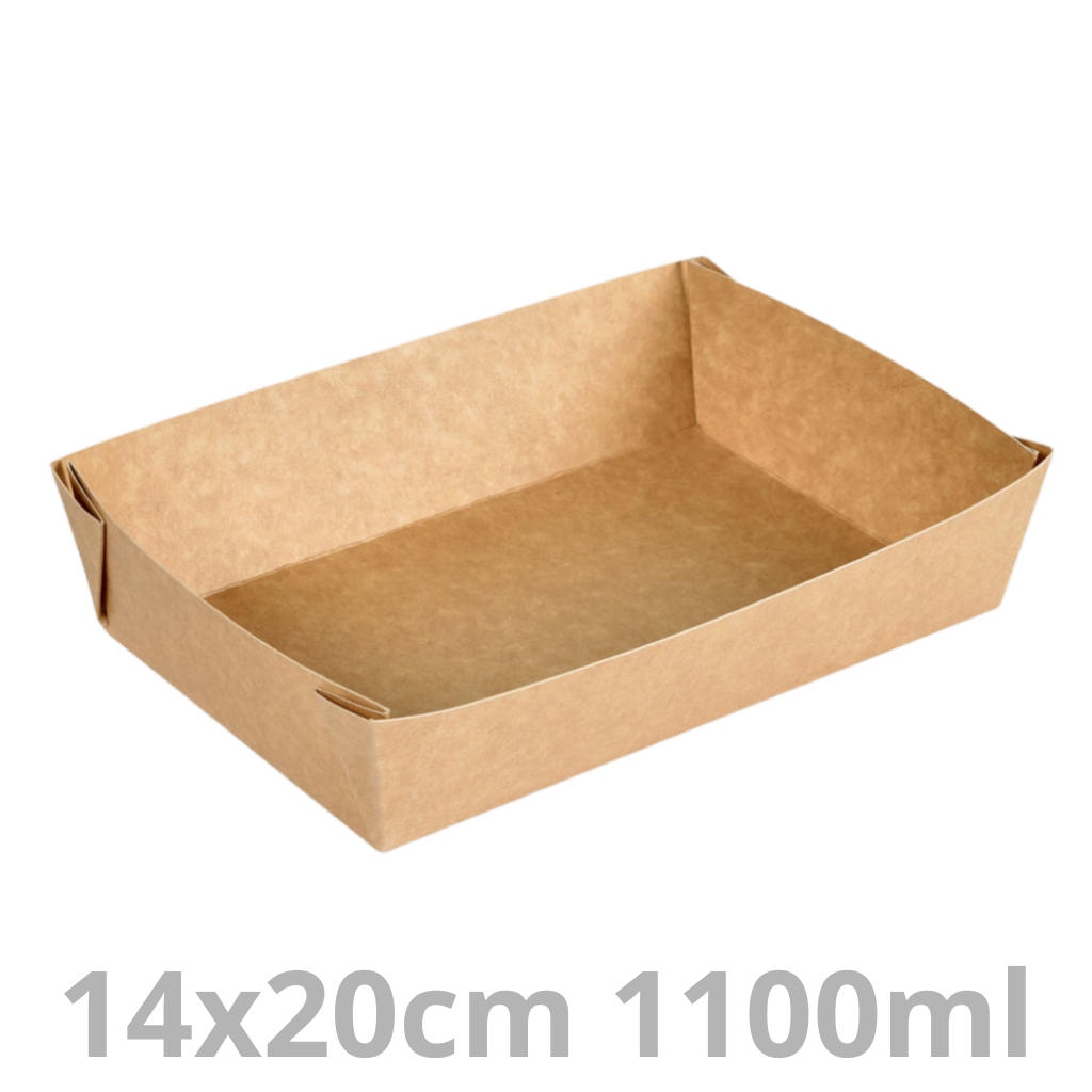 Viking Box rectangulaire 1100ml 14x20cm 300pcs