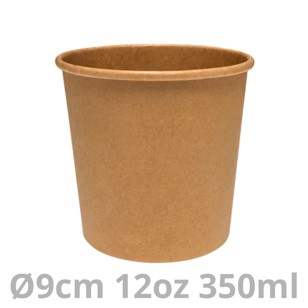 [PAPSOUP12PP-SAT] Pot multifood carton 12oz 350ml Ø9cm 10x50pcs