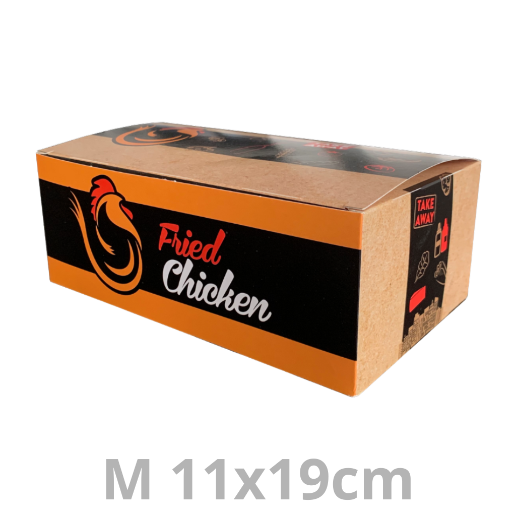 [FC1-PRG] Boite à poulet frit Moyen/Medium 11x18cm 300pcs