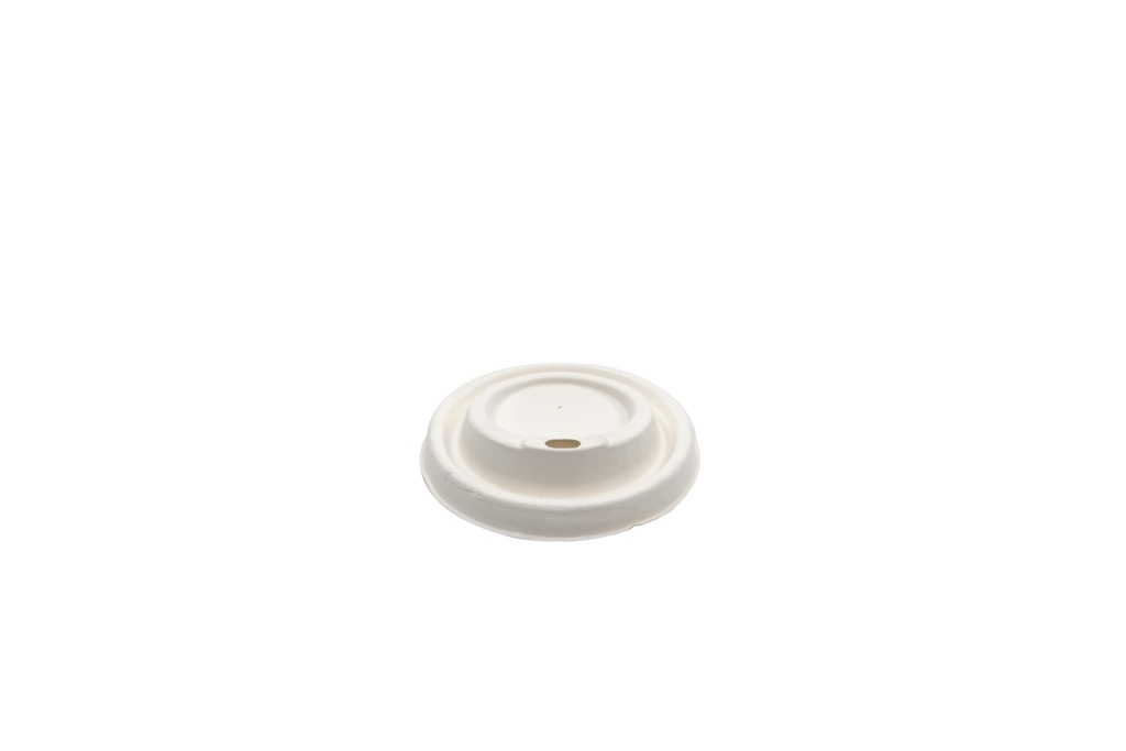 Couvercle BIO pour gobelet à cafe carton 12/16oz Ø9cm 1000pcs