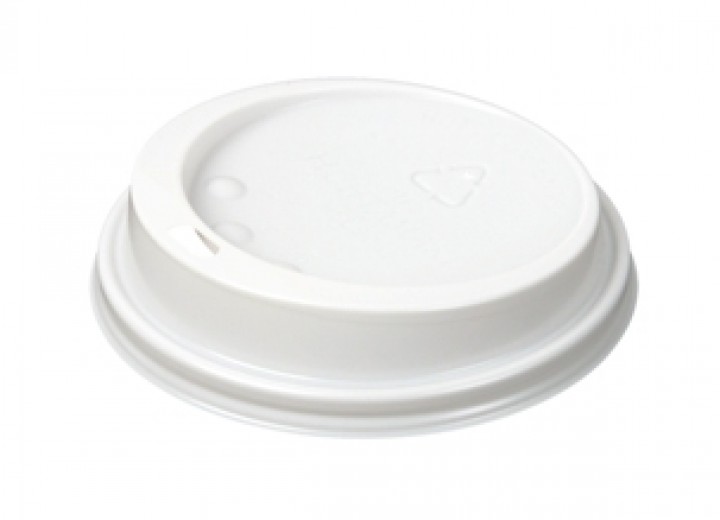 Couvercle PS pour gobelet à café carton 12/16oz Ø9cm 1000pcs