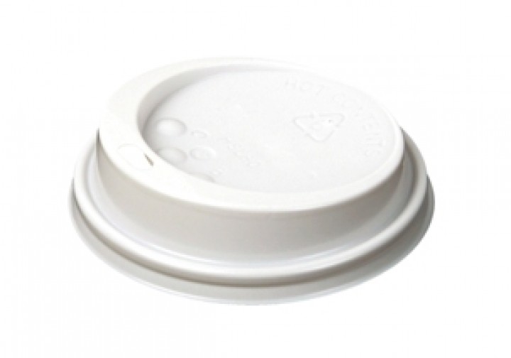 [999929-HAY] Couvercle PS pour gobelet à café carton 4oz Ø6cm 1000pcs
