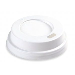 Couvercle PS pour gobelet à café carton 8oz Ø8cm 1000pcs