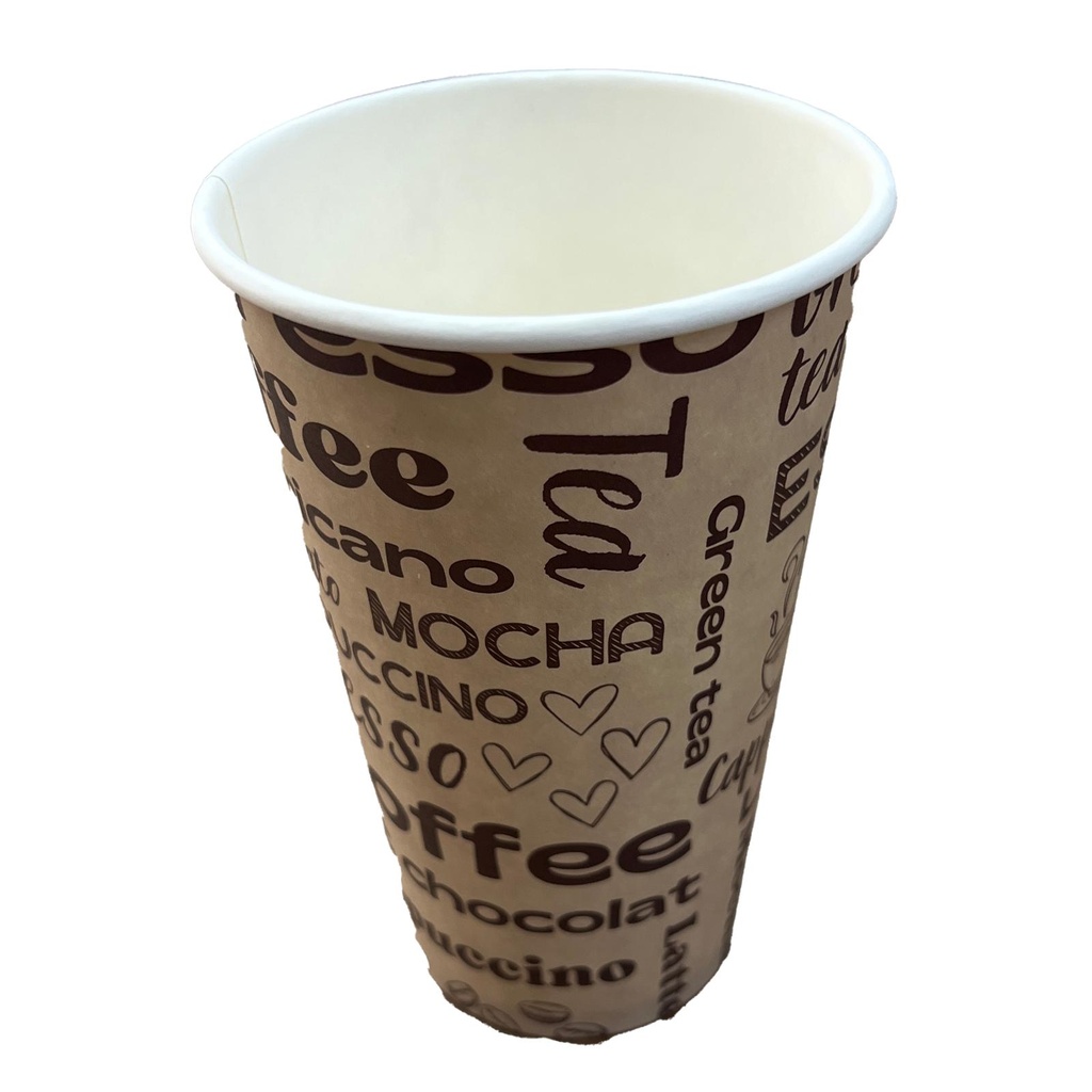 Gobelet à café PAPEX  carton 16oz 40cl Ø9cm 20x50pcs