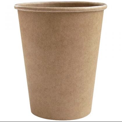Gobelet à café brun carton 8oz 22cl Ø8cm 20x50pcs