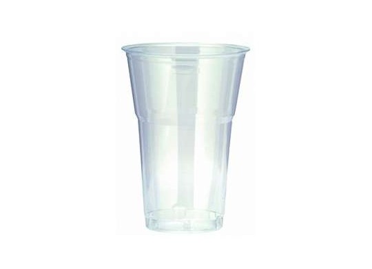 Gobelet à bière transparent PP 50cl 20x50pcs