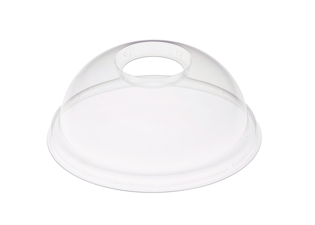 Couvercle dôme avec trou pour gobelet à smoothie Ø9.5cm 16x50pcs