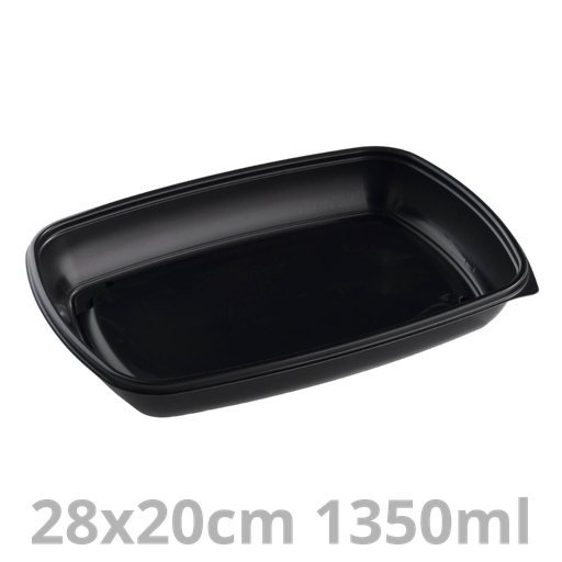 [HOT71146-SAT] FastPac barquette rectangulaire 1350ml 28x20cm 3x50pcs