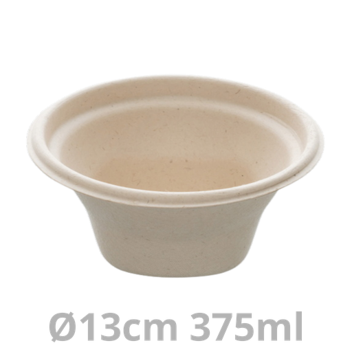 [PUL42112-SAT] Saladier rond BEPULP 375ml Ø13cm 10x100pcs