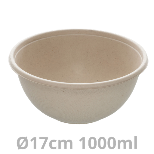 [PUL12032-SAT] Saladier Buddha bowl 1000ml Ø17cm 4x75pcs