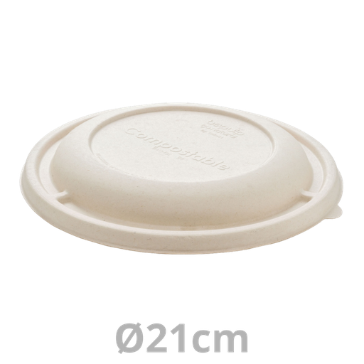 [PUL52932PUL-SAT] Couvercle BEPULP pour saladier rond BEPULP Ø21cm 4x75pcs