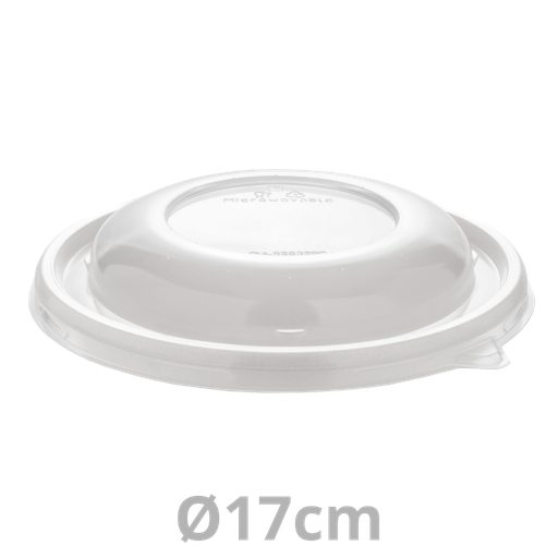 [PUL52032PP-SAT] Couvercle PP pour saladier Buddha bowl Ø17cm 6x50pcs