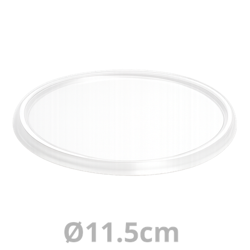 [115002-HUK] Couvercle PP pour ravier rond QC PP Ø11.5cm 500pcs