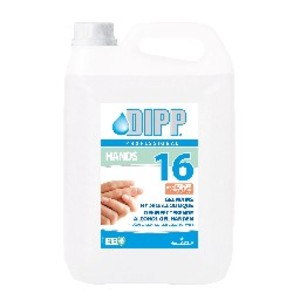 [1605-DIP] DIPP 16 - 5L - Gel mains hydroalcoolique