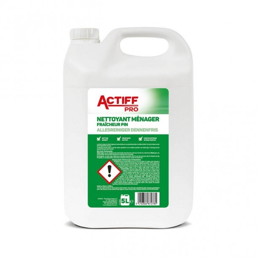[883699-EUP] ACTIFF - 5L - Nettoyant ménager fraicheur pin