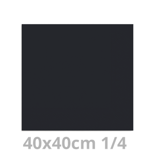 [4V40NOI-BRK] Serviette noir 2 plis 1/4 40x40cm 20x100pcs