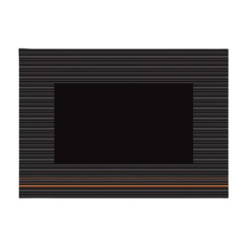 [1061-SKG] Set de table noir/orange 4x500pcs