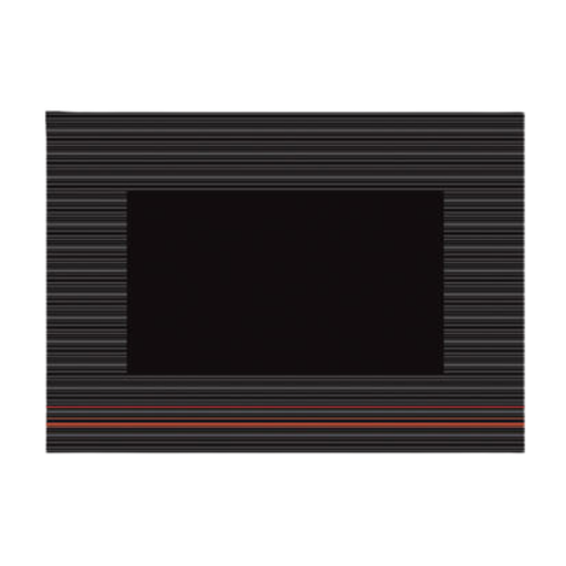[1211-SKG] Set de table noir/rouge 4x500pcs