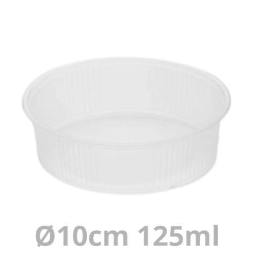 [SBXRON125-BRK] Saladboxx barquette ronde 125ml Ø10cm 1000pcs