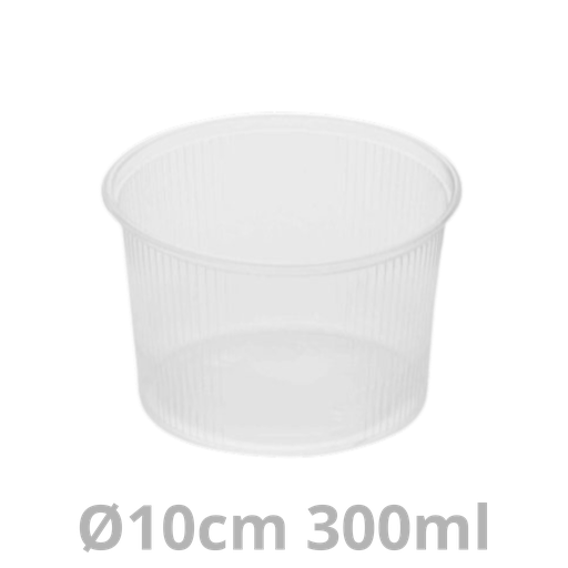 [SBXRON300-BRK] Saladboxx barquette ronde 300ml Ø10cm 1000pcs