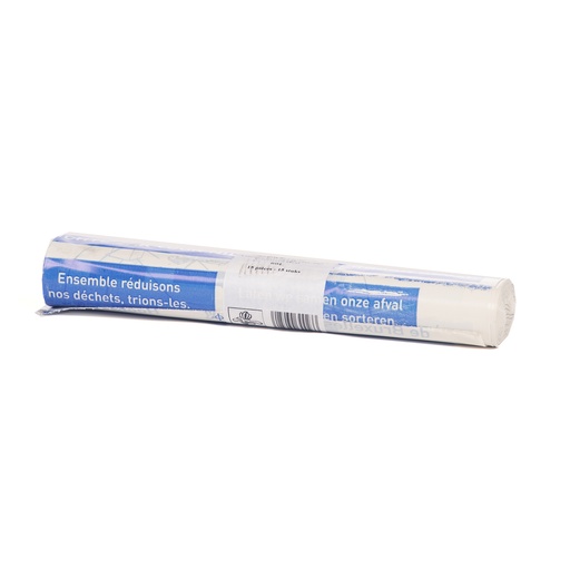 [BRUBLA60-BRK] Sac poubelle blanc Bruxelles 60L 30x15pcs