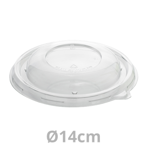 [PUL52016-SAT] Couvercle rPET pour saladier Buddha bowl Ø14cm 6x50pcs