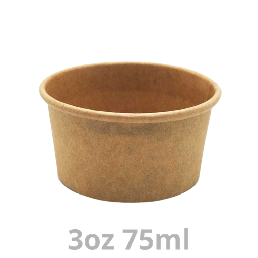 [PAS75-BEX] Pot à sauce carton 3oz 75ml 1000pcs