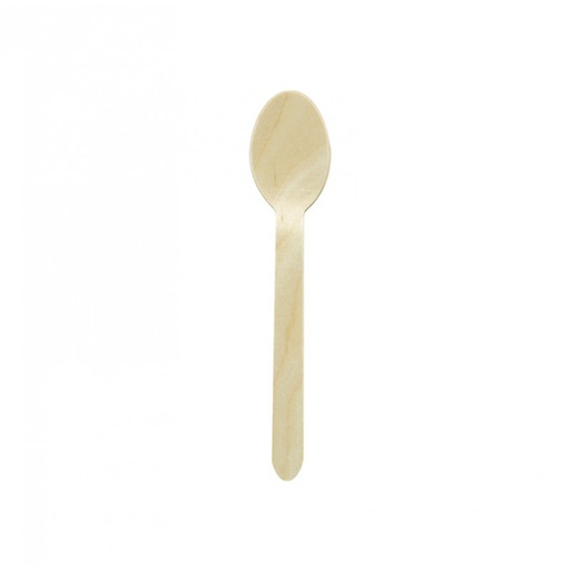 [114022-HAY] Cuillère en bois 16cm 20x100pcs