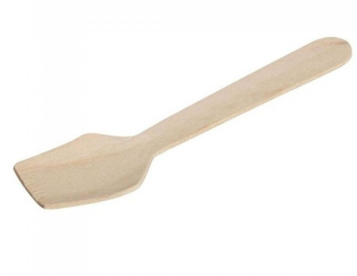 [114017-HAY] Cuillère à glace en bois 9.5cm 20x100pcs