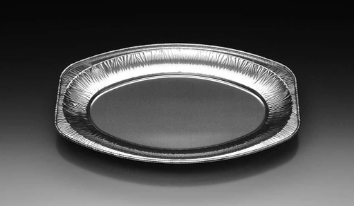 [ALUOV33-BRK] Plateau aluminium ovale ±33cm 100pcs