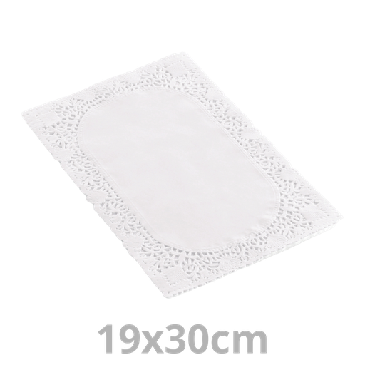 [120010-HAY] Dentelle rectangulaire 19x30cm 8x250pcs