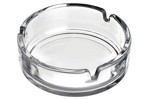 [123806-M14-BIT] Cendrier transparent Bormioli Rocco Ø10.6cm