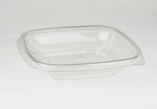 [BOW15008-SAT] Saladier carré transparent rPET 250ml 12x12cm 10x50pcs