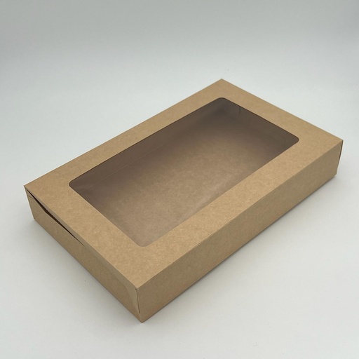 [PAP15XLPLBX-SAT] Boite à plateau traiteur large carton 42x27cm 50pcs