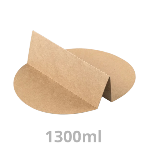 [001011187-BEK] Séparateur pour saladier rond carton 1300ml 20x25pcs