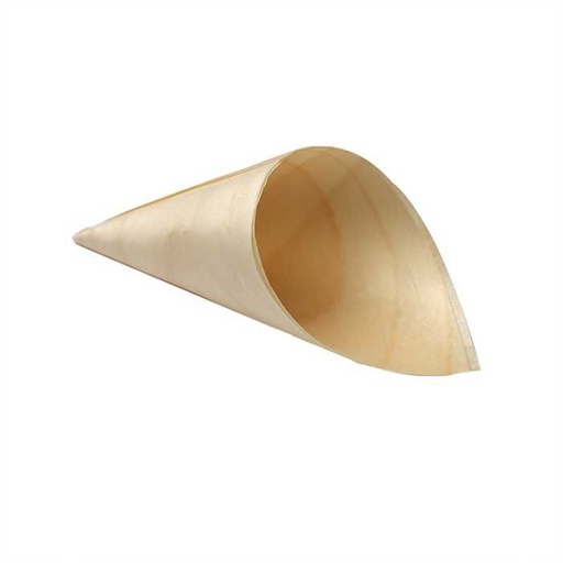 [W2-BEX] Verrine cône bois 13cm 20x100pcs