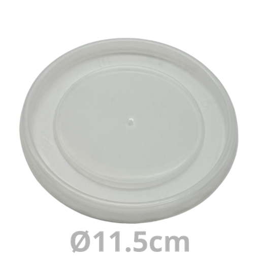 [PAP52026PP-SAT] Couvercle PP pour pot multifood carton Ø11.5cm 10x50pcs