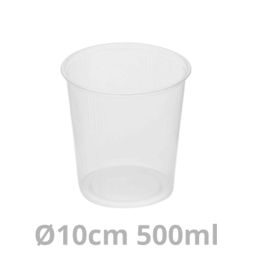 [SBXRON500-BRK] Saladboxx barquette ronde 500ml Ø10cm 1000pcs