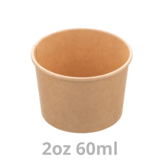 [PAP12002PE-SAT] Pot à sauce carton 2oz 60ml 40x50pcs