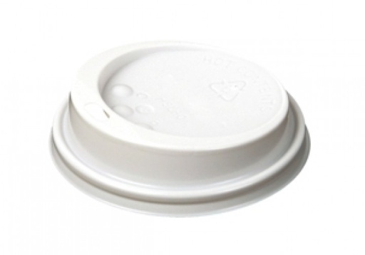 [103074-HAY] Couvercle PS pour gobelet à café carton 7oz Ø7.3cm 1000pcs