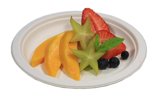 [PUL2001HC-SAT] Assiette ronde blanc BEPULP Ø18cm 12x50pcs