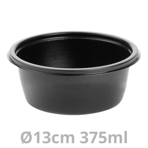 [HOT75112-SAT] FastPac barquette ronde 375ml Ø13cm 10x50pcs